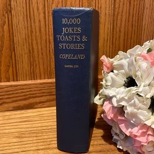 10,000 Jokes Toasts & Stories Lewis & Faye Copeland Book